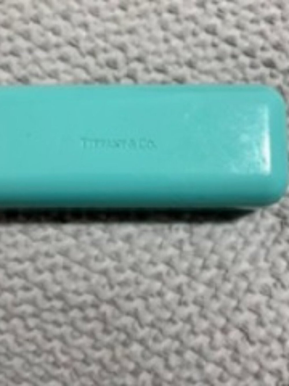 NEW : Tiffany TF 4110B Sunglasses 80559S Black/Blue 55-17-135 With Case - Picture 6 of 9